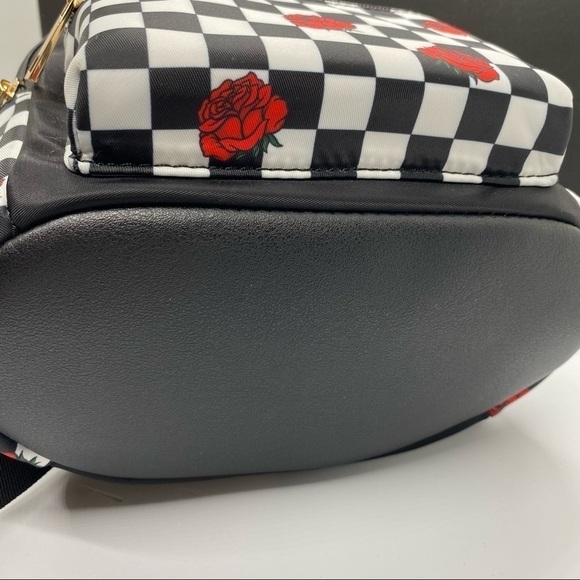 Like Dreams Baby Girl Checkered Roses Mini Backpack - Picture 6 of 6